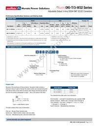 OKI-T/3-W32N-C Datasheet Page 2
