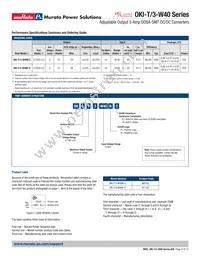 OKI-T/3-W40P-C Datasheet Page 2