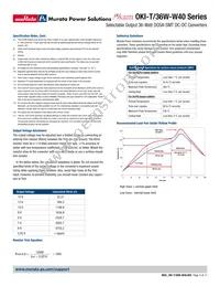 OKI-T/36W-W40P-C Datasheet Page 5