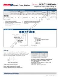 OKL2-T/12-W5P-C Datasheet Page 2