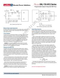OKL2-T/6-W12P-C Datasheet Page 14
