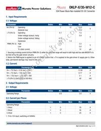 OKLP-X/35-W12-C Datasheet Page 3