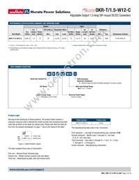 OKR-T/1.5-W12-C Datasheet Page 2