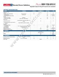 OKR-T/50-W12-C Datasheet Page 4