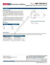 OKR-T/50-W12-C Datasheet Page 14