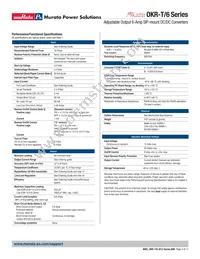 OKR-T/6-W12-C Datasheet Page 3