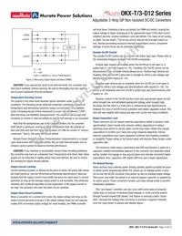 OKX-T/3-D12P-C Datasheet Page 14