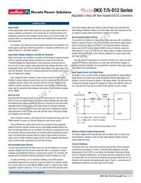 OKX-T/5-D12P-C Datasheet Page 13