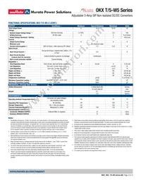 OKX-T/5-W5N-C Datasheet Page 4