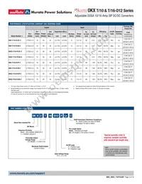 OKX2-T/16-D12N-C Datasheet Page 2