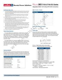 OKX2-T/16-D12N-C Datasheet Page 4
