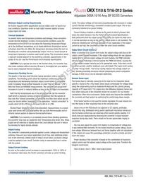 OKX2-T/16-D12N-C Datasheet Page 15