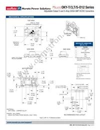 OKY-T/3-D12P-C Datasheet Page 3