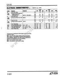 OP05CN8#PBF Datasheet Page 4