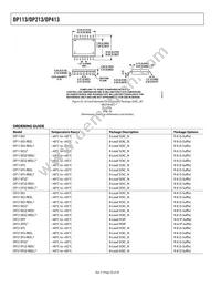 OP213FS-REEL7 Datasheet Page 20