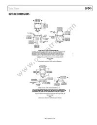 OP249GS-REEL7 Datasheet Page 17