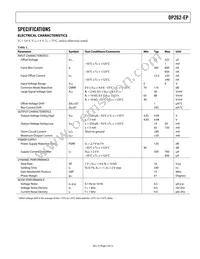 OP262TRZ-EP Datasheet Page 3