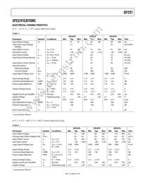 OP297GS-REEL Datasheet Page 3