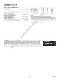 OP747ARU-REEL Datasheet Page 4