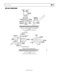 OP77FJZ Datasheet Page 15