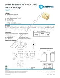 OP980 Datasheet Cover