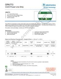 OPA773 Datasheet Cover