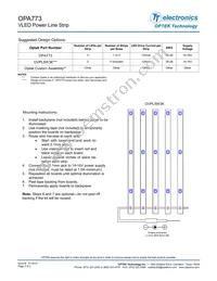 OPA773 Datasheet Page 2