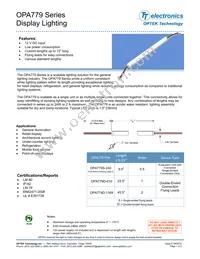 OPA779D-61023.5 Datasheet Cover