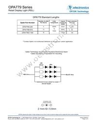 OPA779D-61023.5 Datasheet Page 2