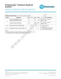 OPB121B Datasheet Page 5