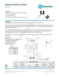 OPB200 Datasheet Cover