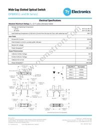 OPB810L55 Datasheet Page 2