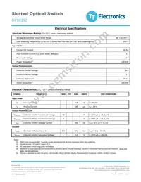 OPB819Z Datasheet Page 2