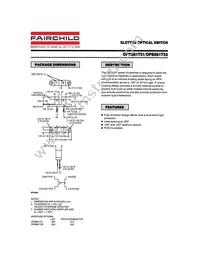 OPB861T55 Datasheet Cover