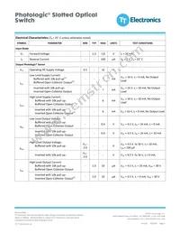 OPB916IZ Datasheet Page 3