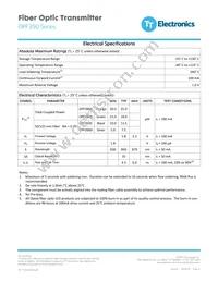 OPF390D Datasheet Page 3