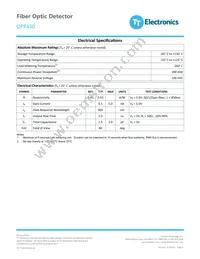 OPF430 Datasheet Page 2