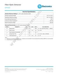 OPF432 Datasheet Page 2