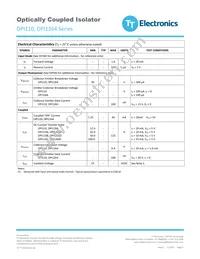 OPI1264 Datasheet Page 3