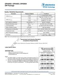 OPIA803DTU Datasheet Page 19