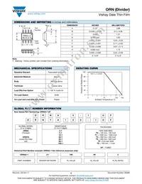 ORNA100-1T1 Datasheet Page 2