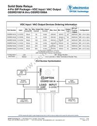 OSSRD1006A Datasheet Page 3