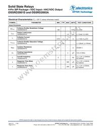 OSSRD2002A Datasheet Page 6