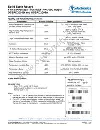 OSSRD2002A Datasheet Page 9