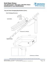 OSSRD2002A Datasheet Page 11