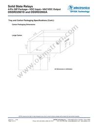 OSSRD2002A Datasheet Page 12