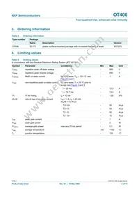 OT406 Datasheet Page 2