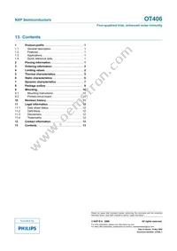 OT406 Datasheet Page 13