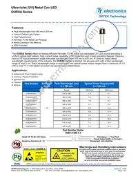 OUE8A425Y1 Datasheet Cover
