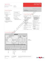 OV05675-GA4A Datasheet Page 2